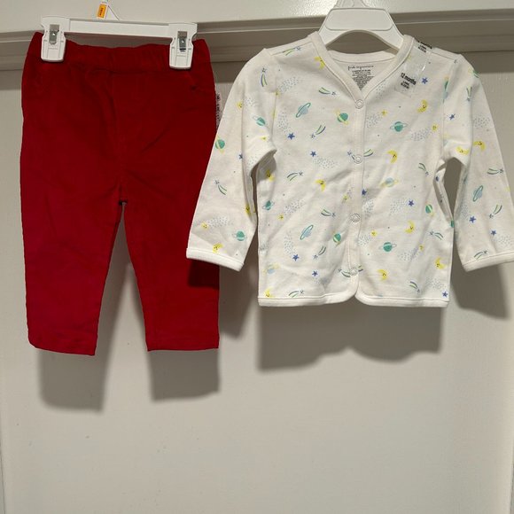 FIRST IMPRESSIONS UNISEX 2-PC SET 12 M - Picture 1 of 9